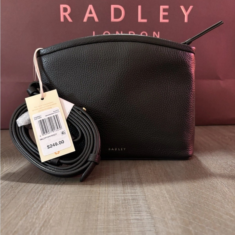 Radley London Elegant Black Crossbody Bag